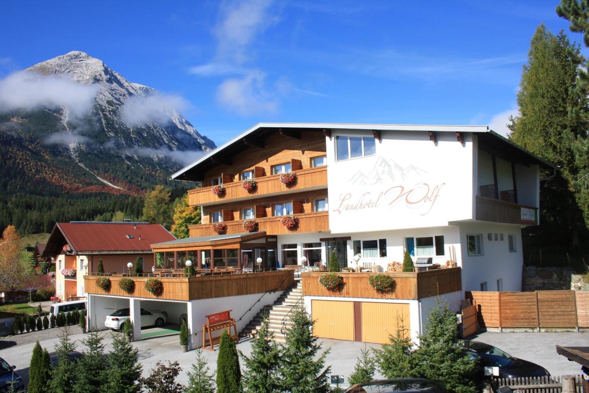 Landhotel Wolf Leutasch Kültér fotó